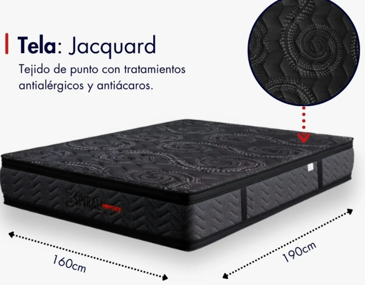 COL MERCURIO 160 + 2 ALMOHADAS