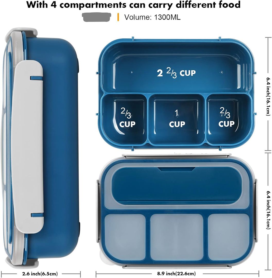 Lonchera tipo Bento + Accesorios