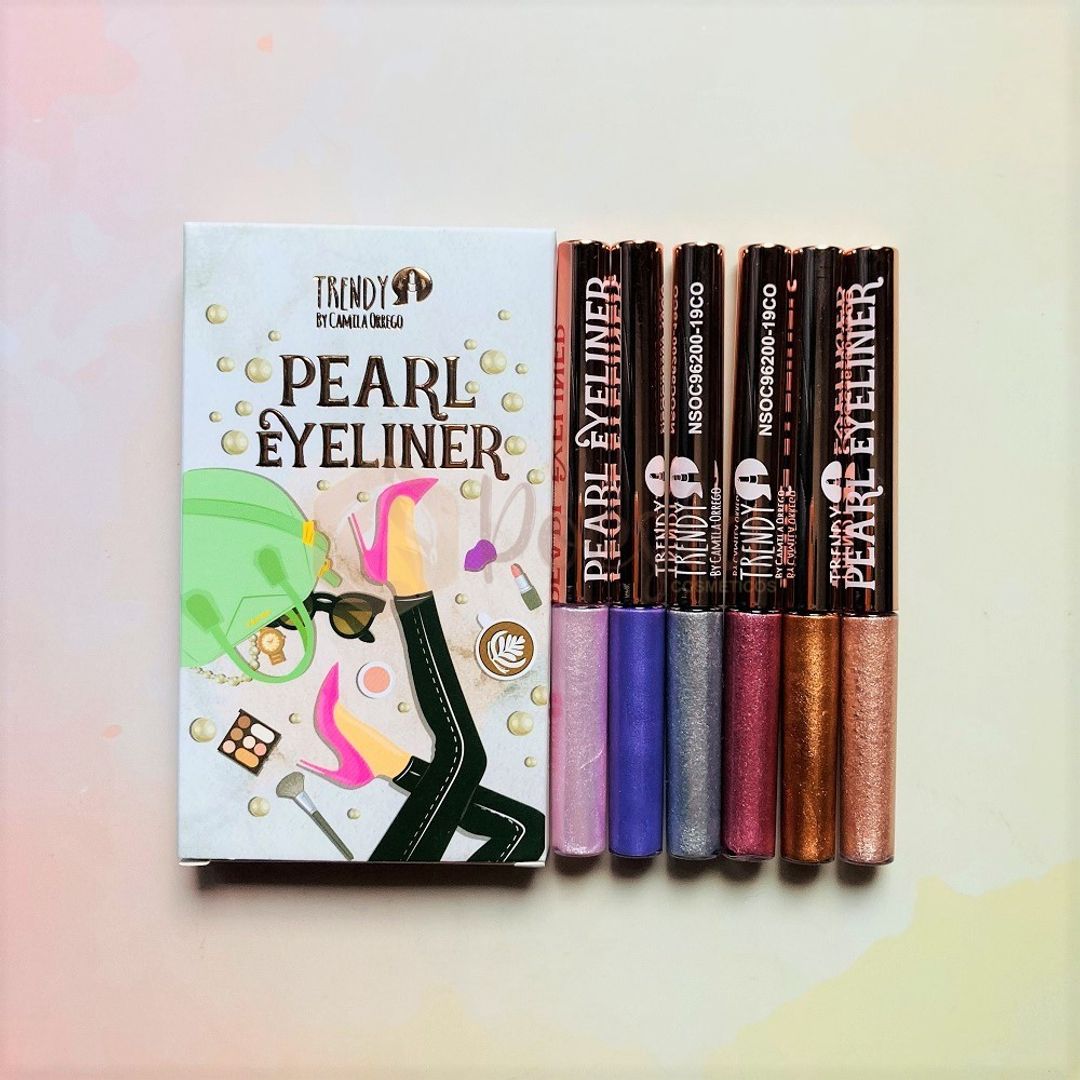 KIT X 6 DELINEADORES PERLADOS TRENDY 