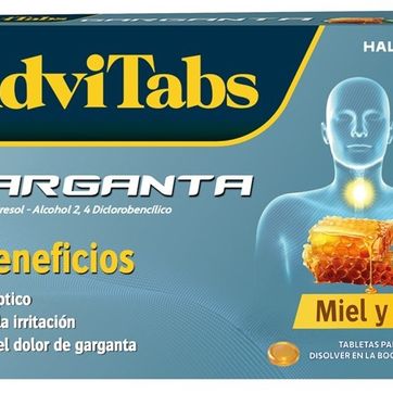 Imagen del producto ADVITABS GARGANTA MIEL LIMON SOB X 6 TAB