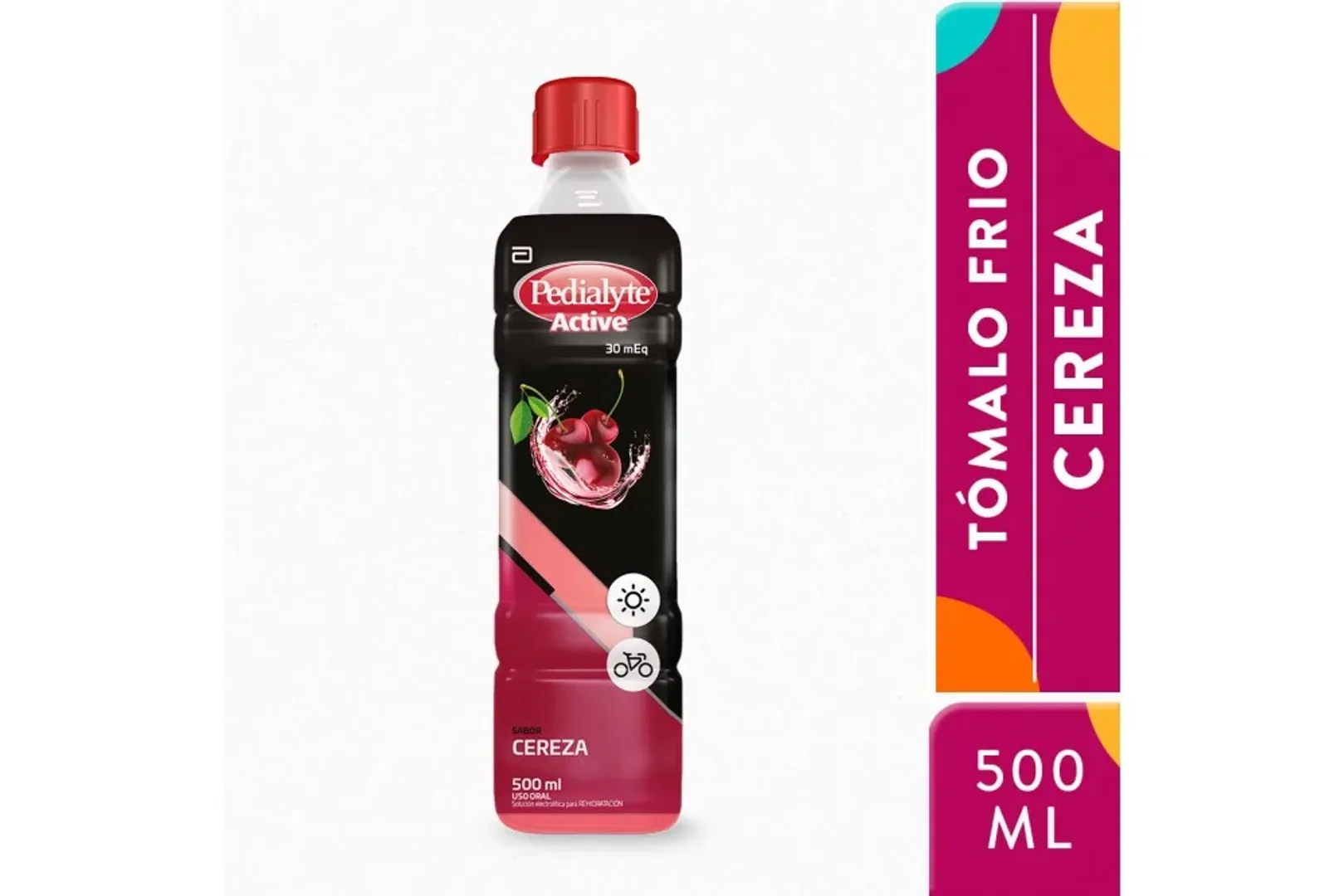 PEDIALYTE ACTIVE CEREZA*500ML