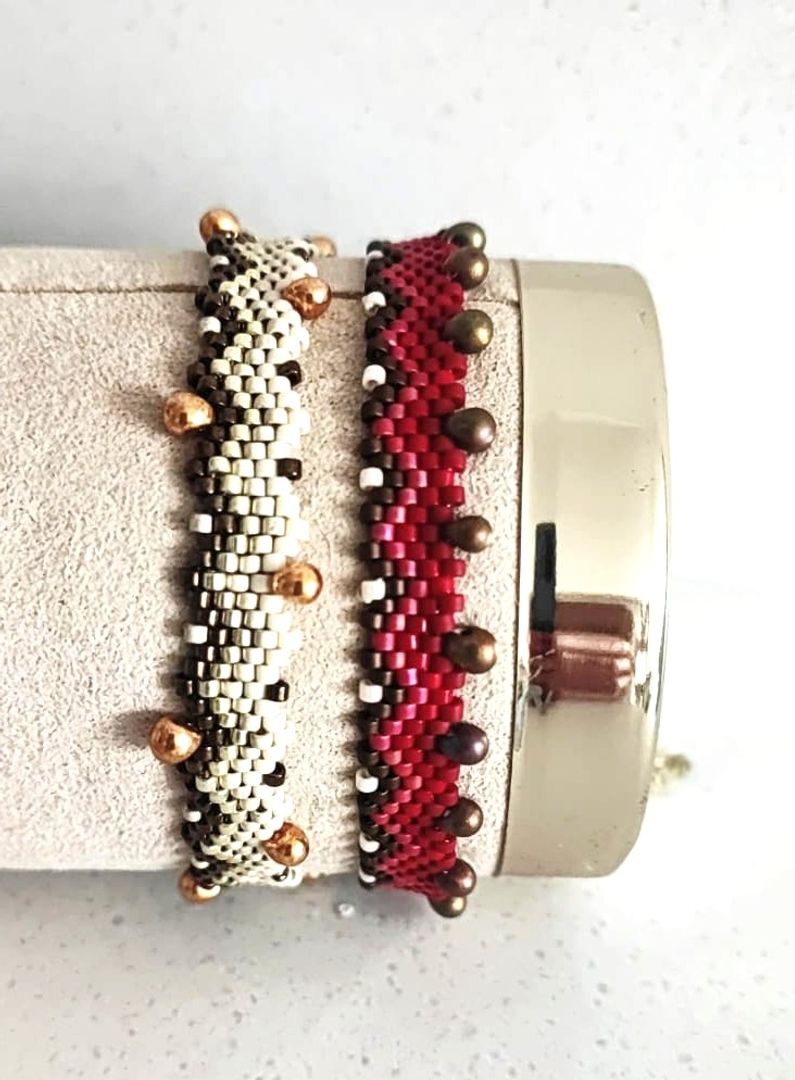 Pulsera Miyuki con Drops