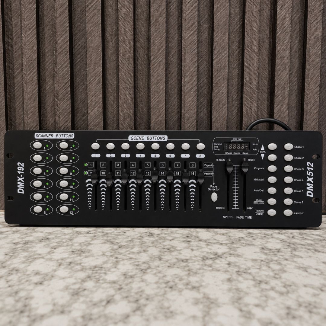 Controlador DMX512 de 192 canales (DMX-192)