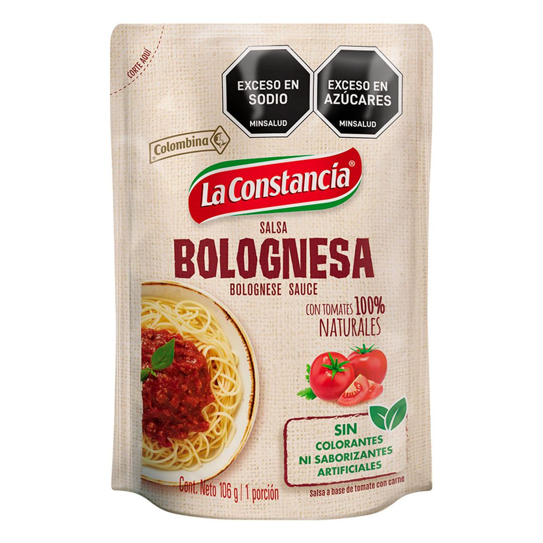 SALSA BOLOGNESA LA CONSTANCIA*106G