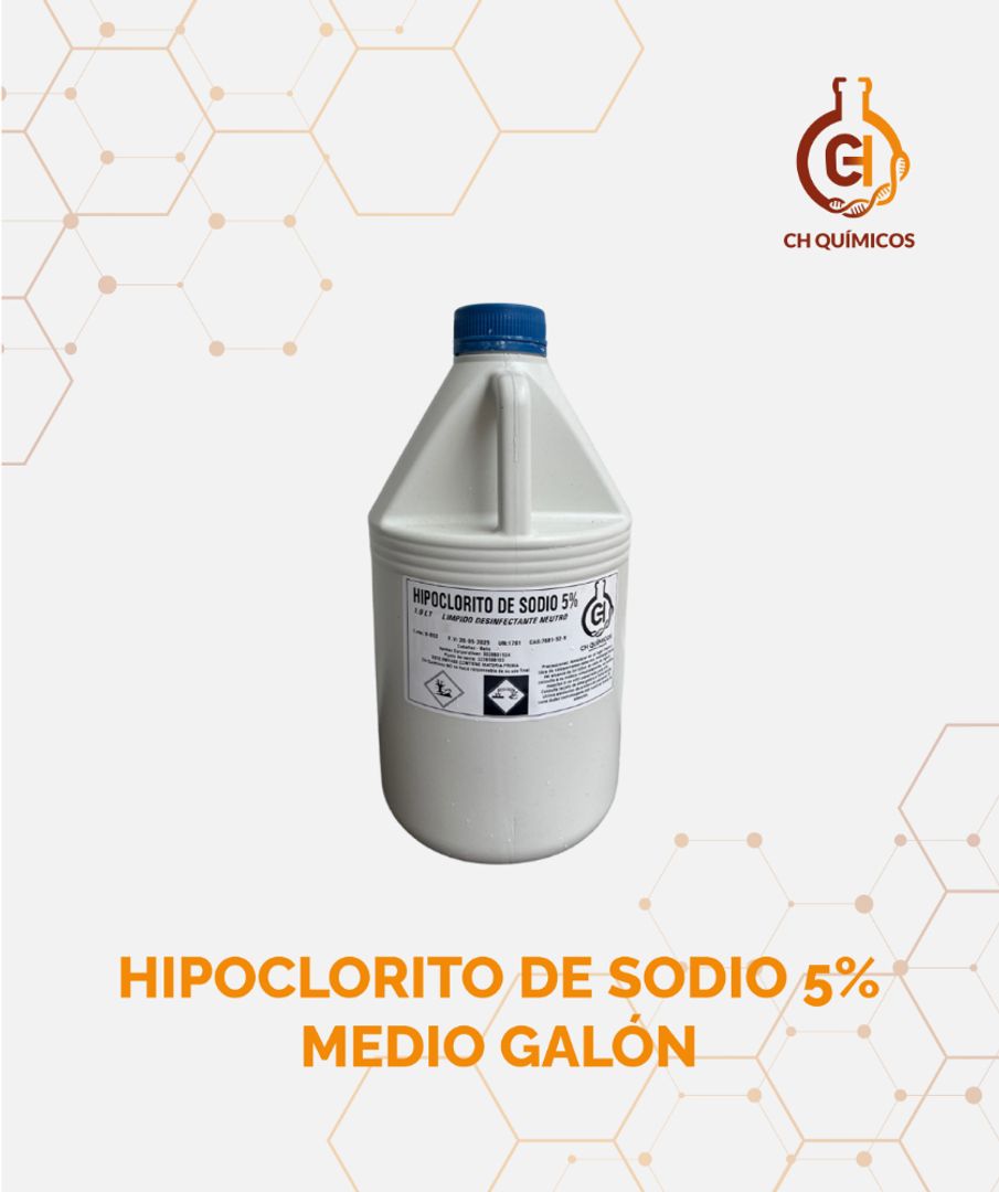 HIPOCLORITO DE SODIO 5% NEUTRO