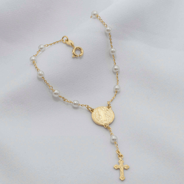 Imagen del producto DENARIO PERLA CON SAN BENITO 716008A204