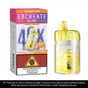 Imagen del producto Elfbar Bc Pro Pineapple POM 40.000 Puffs