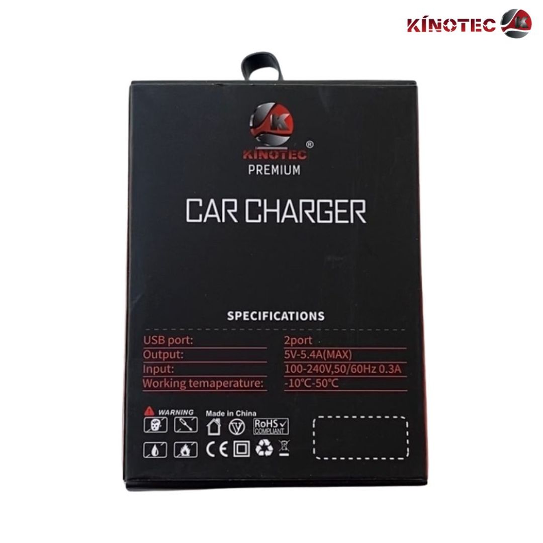 Cargador para Carro Kinotec KN-18