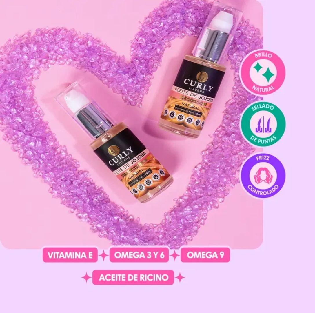 Aceite de jojoba curly lovers 