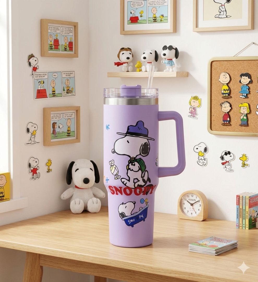 Termo tipo Stanley snoopy 