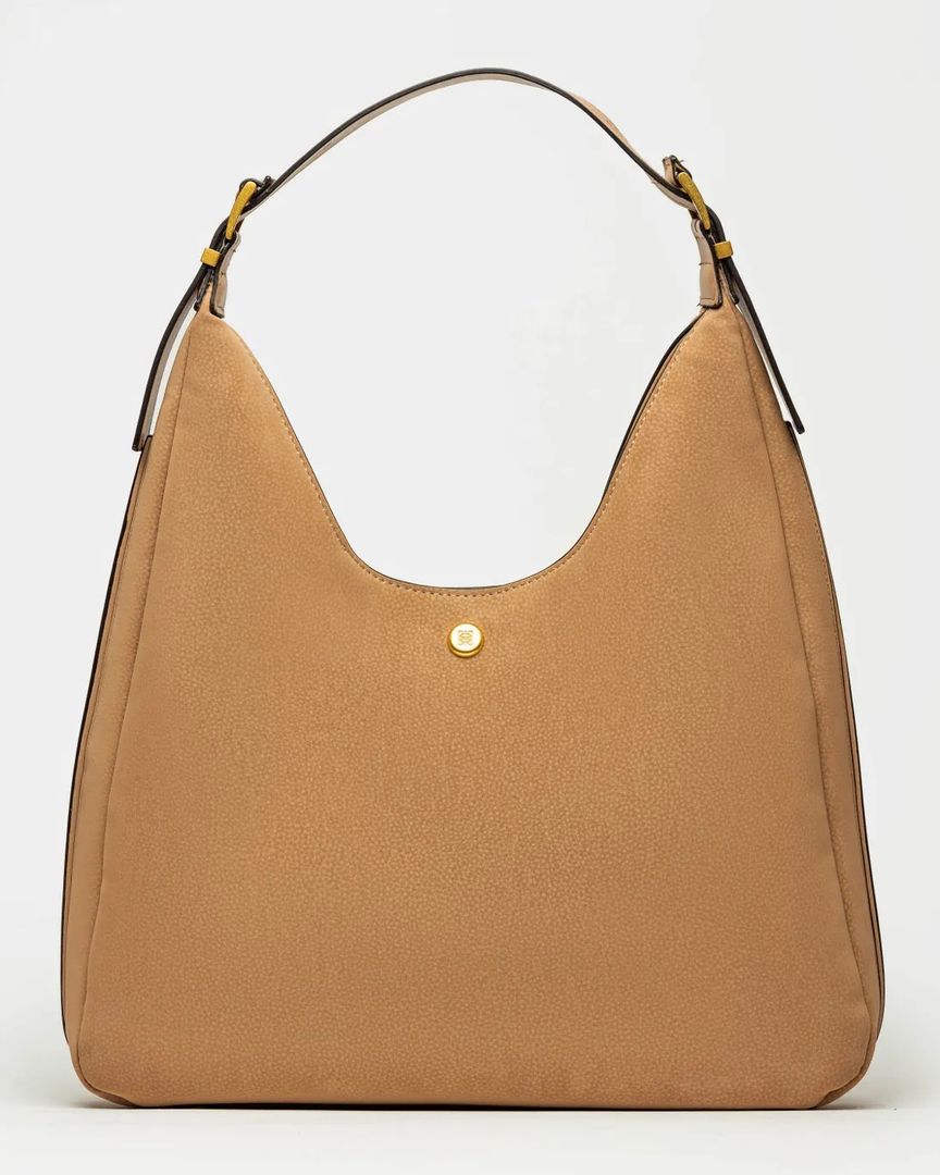 BOLSO RAW EFECTO CUERO TAUPE