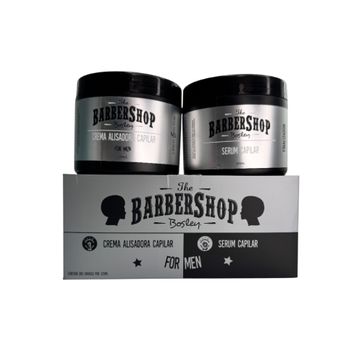 Imagen del producto KIT ALISADOR AFRO BABERSHOP 5 MIN X 320GR