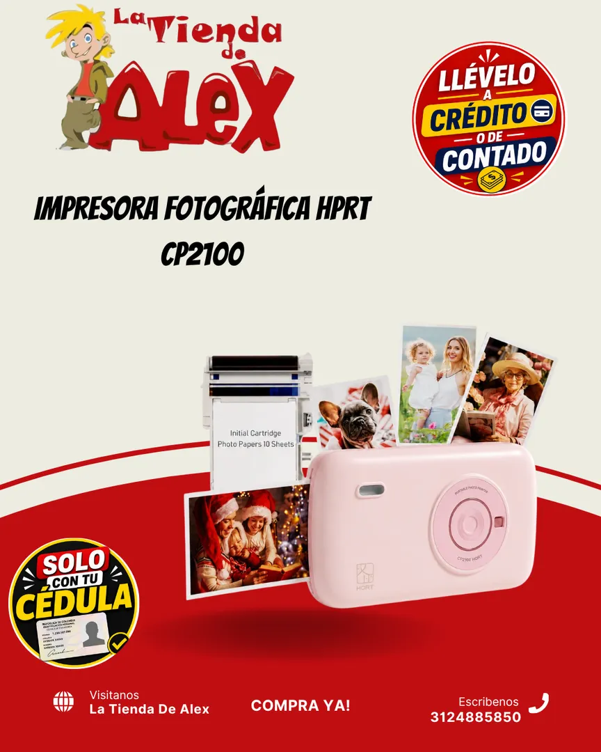 IMPRESORA FOTOGRÁFICA HPRT CP2100
