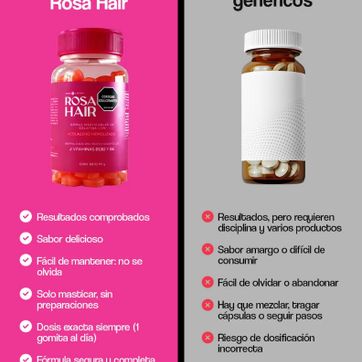 Rosa hair latina gomitas - imagen 4