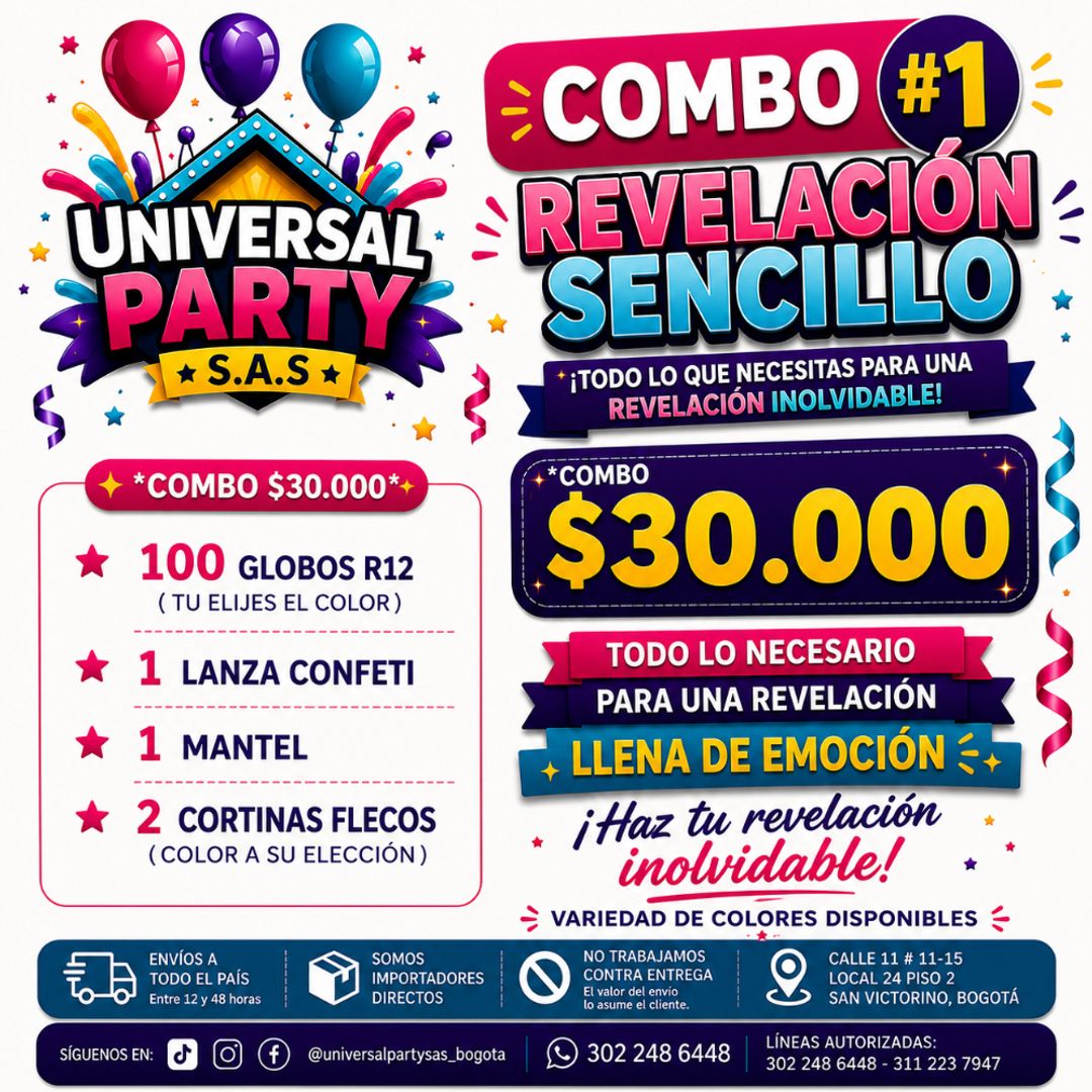 COMBO # 1 SENCILLO
