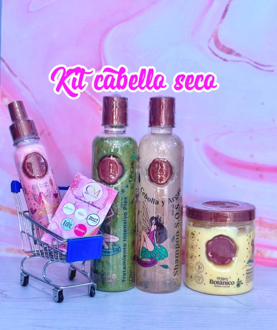 Kit cabello seco y maltratado Ritual Botánico