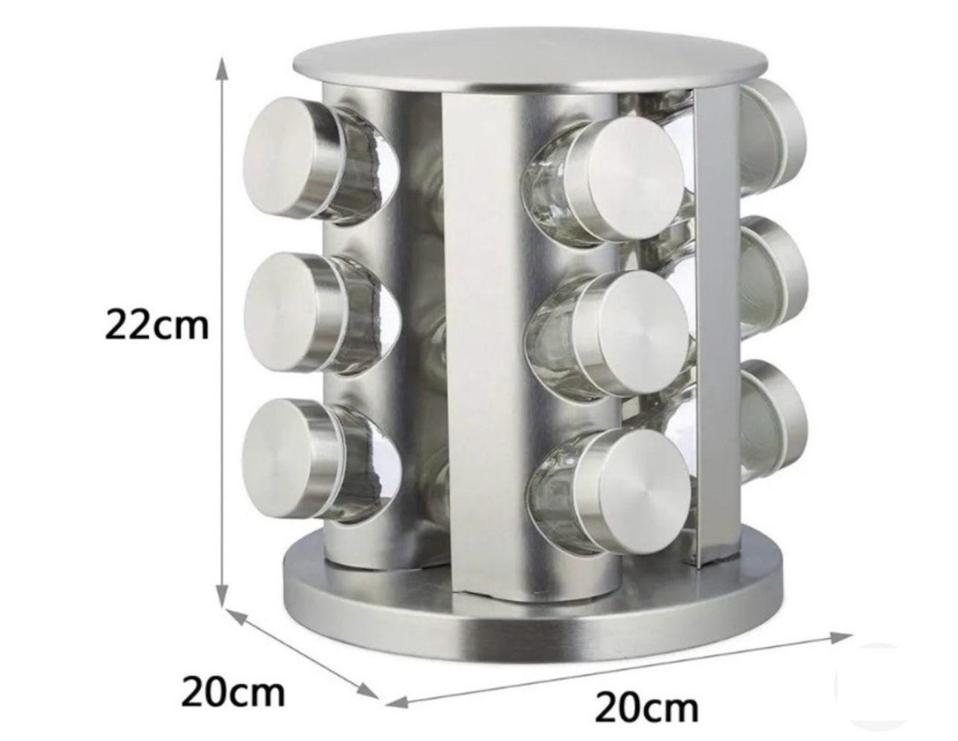 CONDIMENTERO GIRATORIO X 12 - ZH01