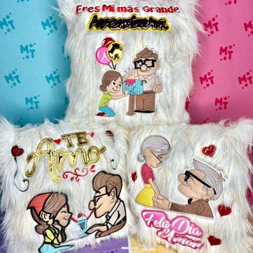 Cojines Abuelos Up peluditos - imagen 1