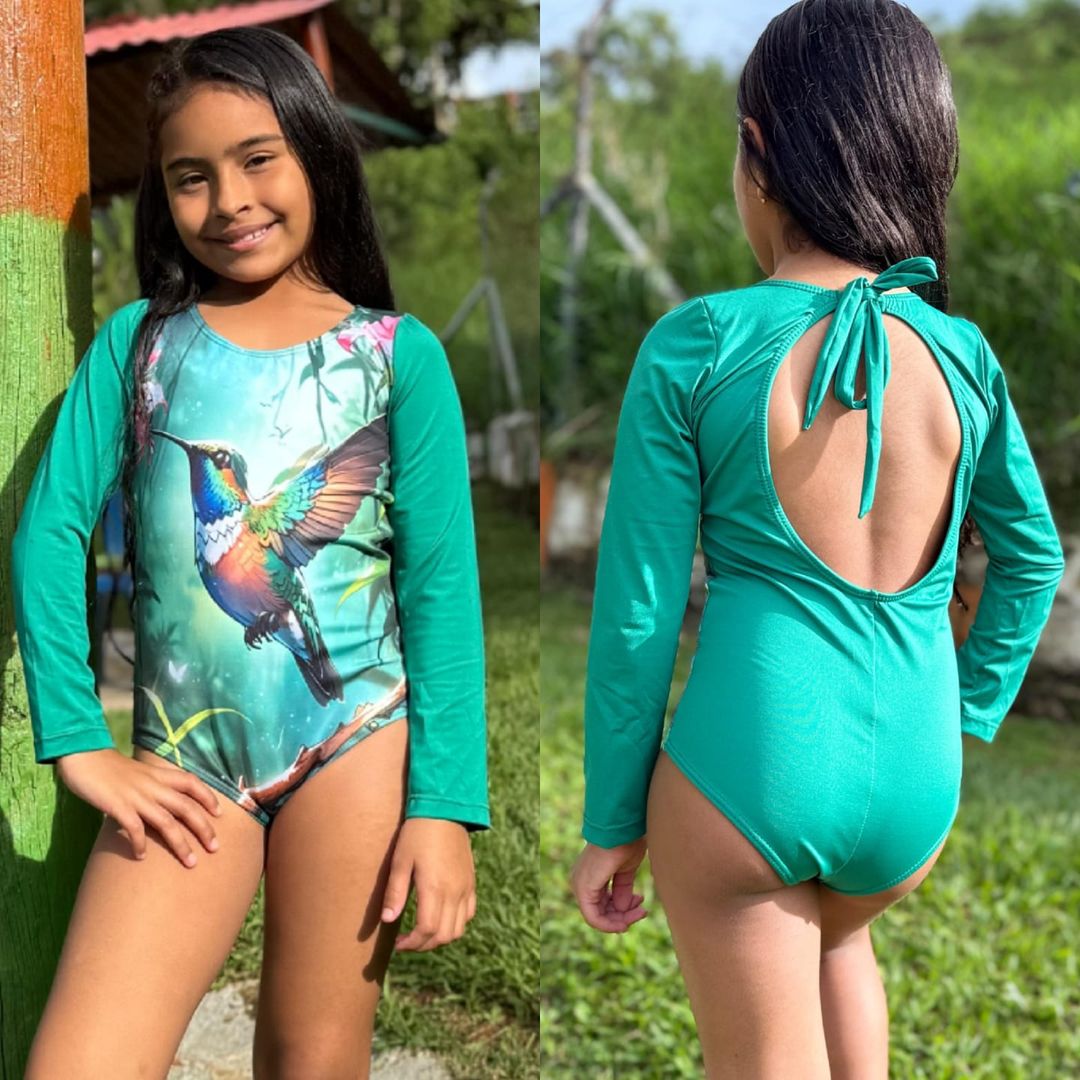 Trikini estampado niña