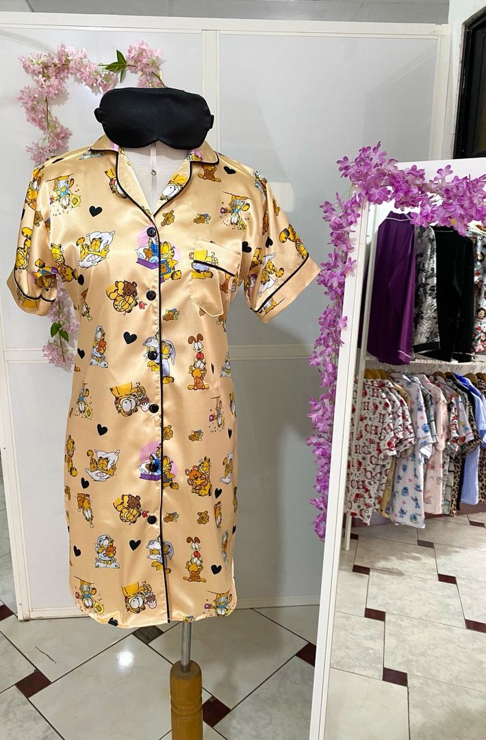 Camisón "Garfield" / Seda