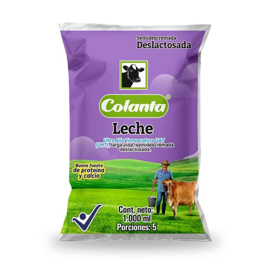 LECHE DESLACTOSADA COLANTA*1000ML