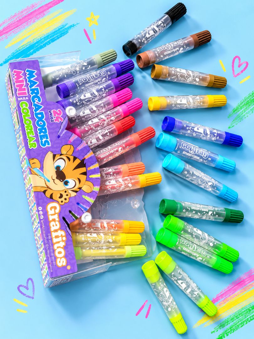 Mini Marcadores Grafitos