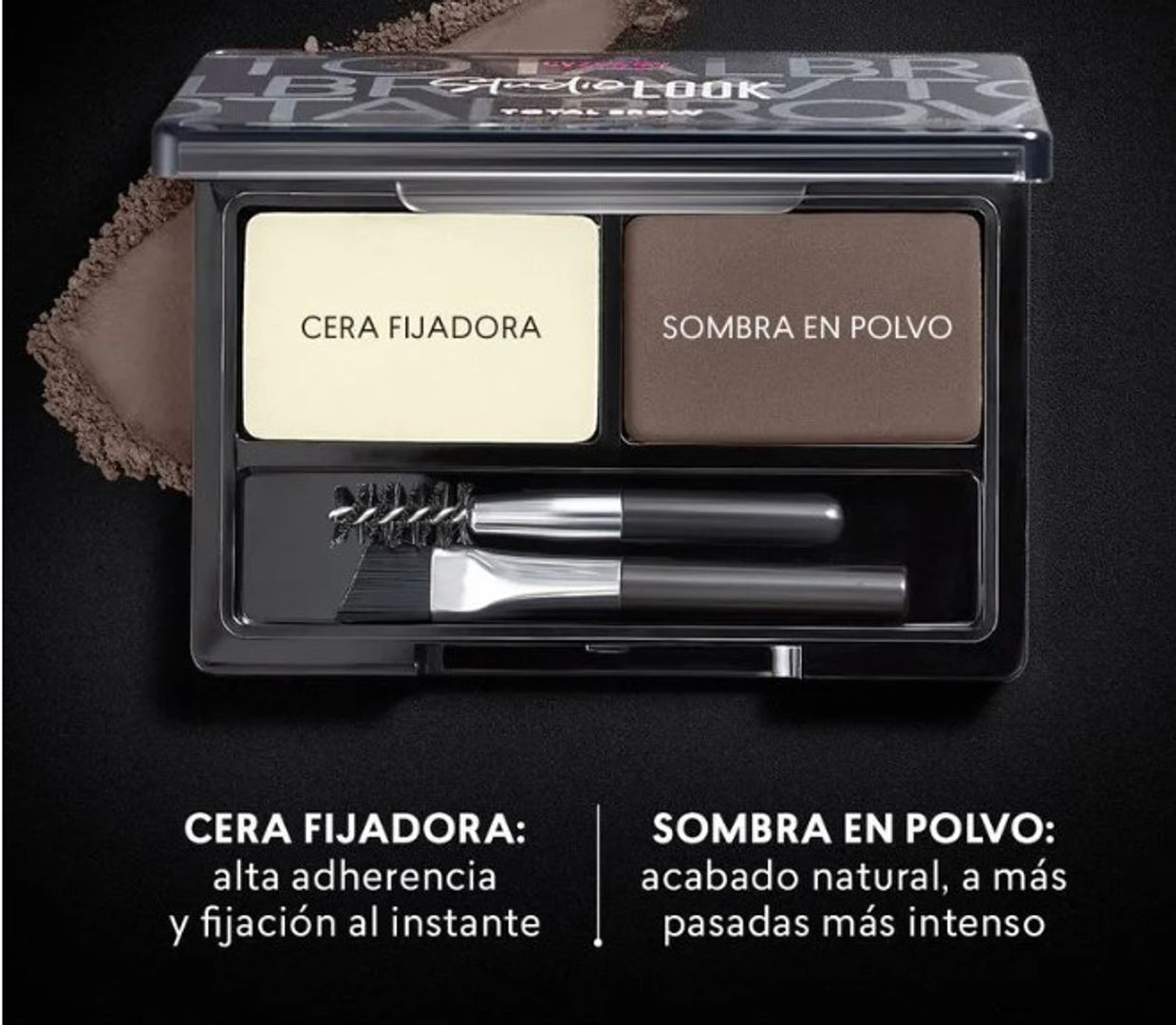 TOTAL BROW STUDIO LOOK DARK BROWM 