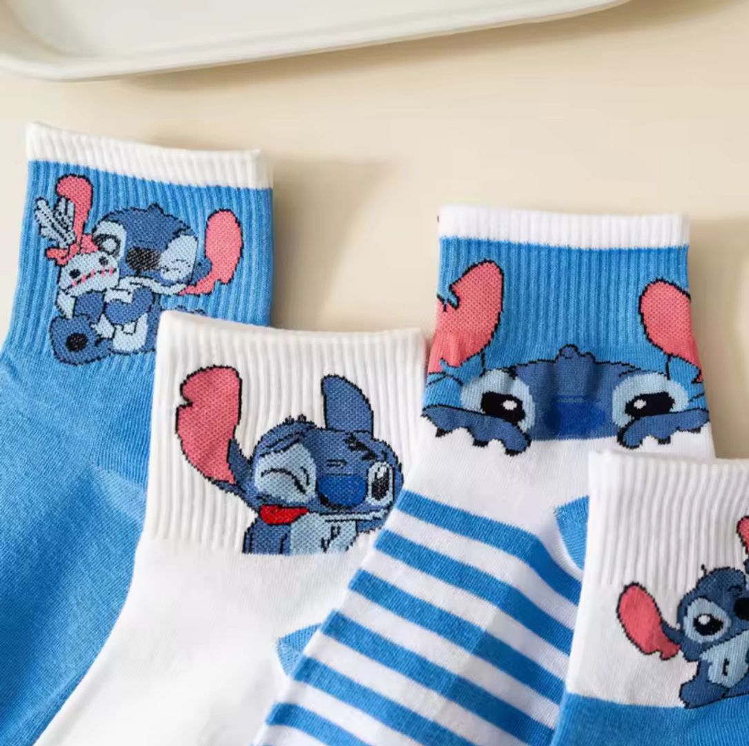 Medias 3/4tos Stitch 