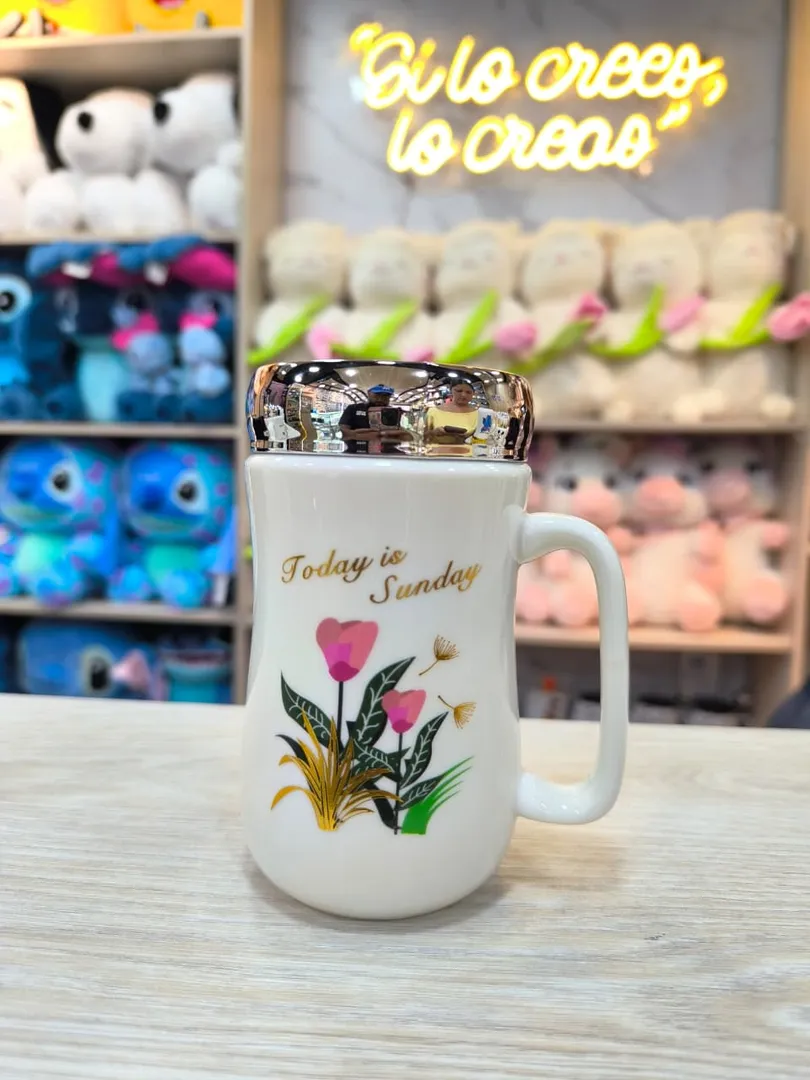 MUG TAPA ESPEJO PLANTAS FRASES