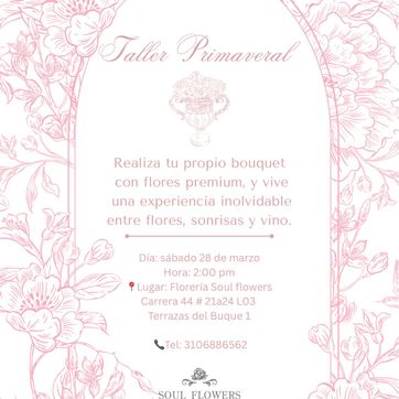 TALLER FLORAL  - imagen 1