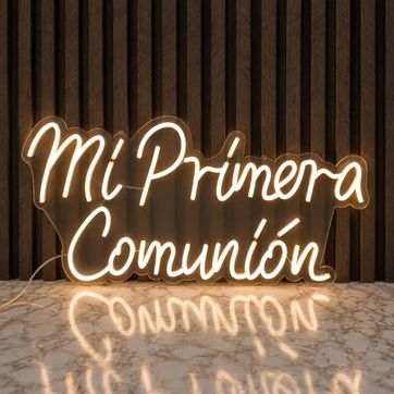 Imagen del producto AVISO NEON FLEX MI PRIMERA COMUNIÓN 