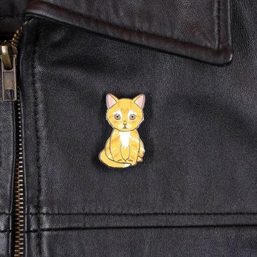 PIN GATO AMARILLO - imagen 3