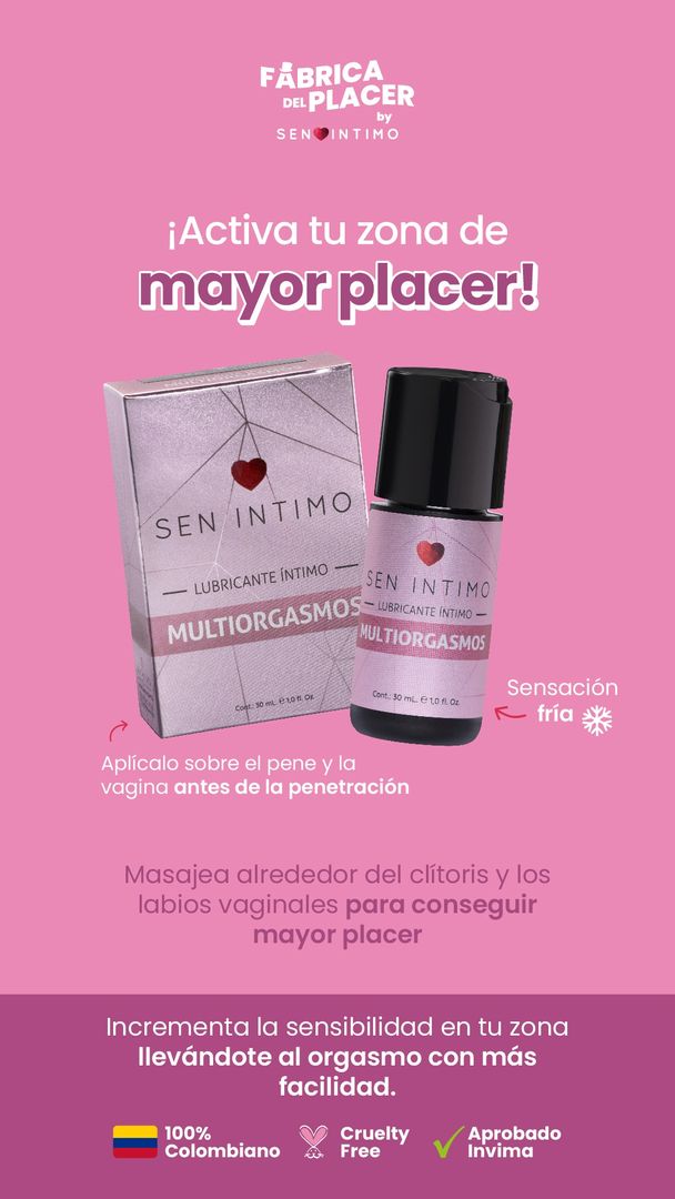 Lub Intimo Multiorgasmos X30 Ml