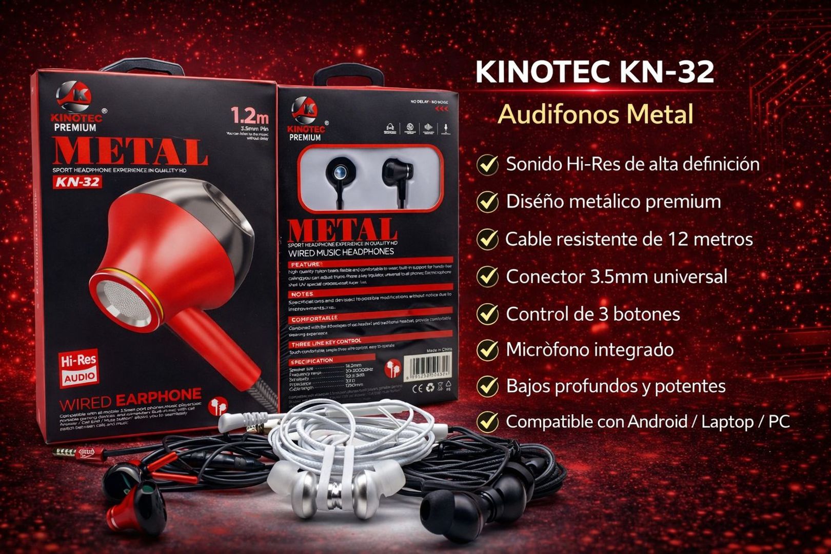 Manos Libres Kinotec KN-32