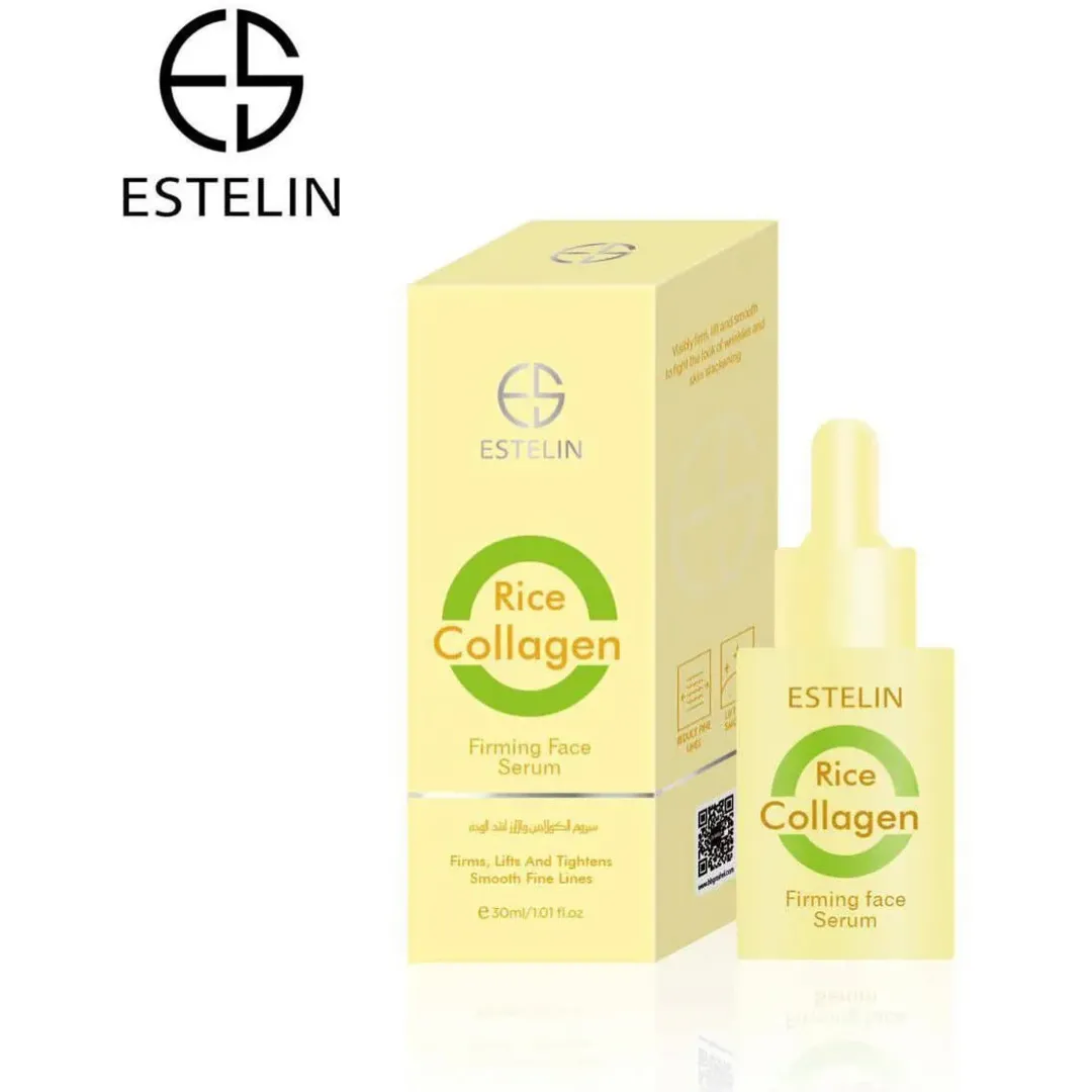 SERUM FACIAL DE COLAGENO Y ARROZ ESTELIN