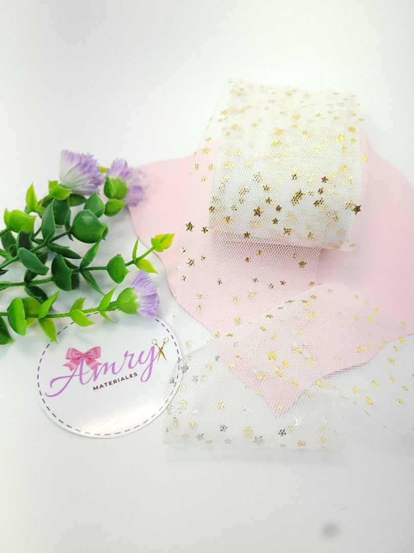 Tull 6cm Blanco Estrella 