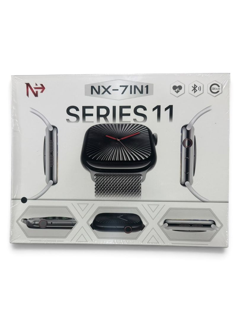 SMARTWATCH SERIES 11 NX-7IN1 – 7 CORREAS EN 1