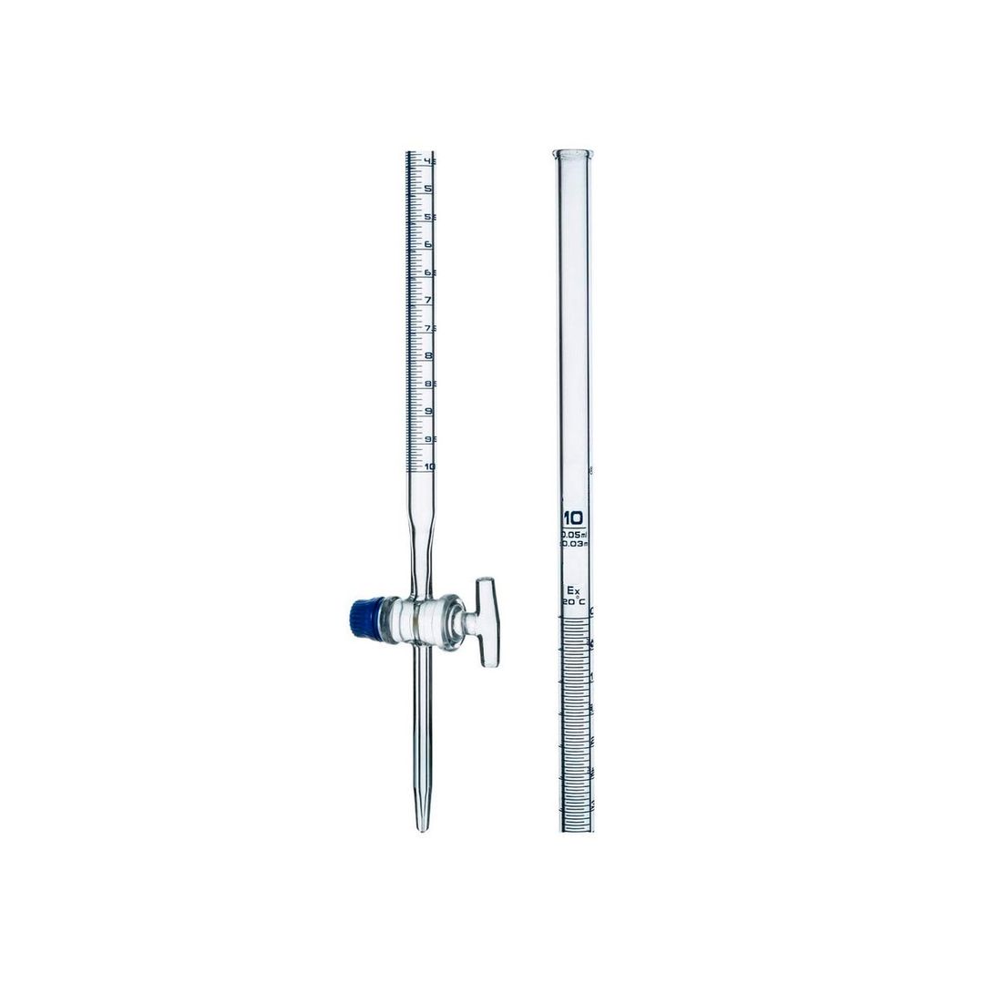 LAB. BURETA CON LLAVE 10ML