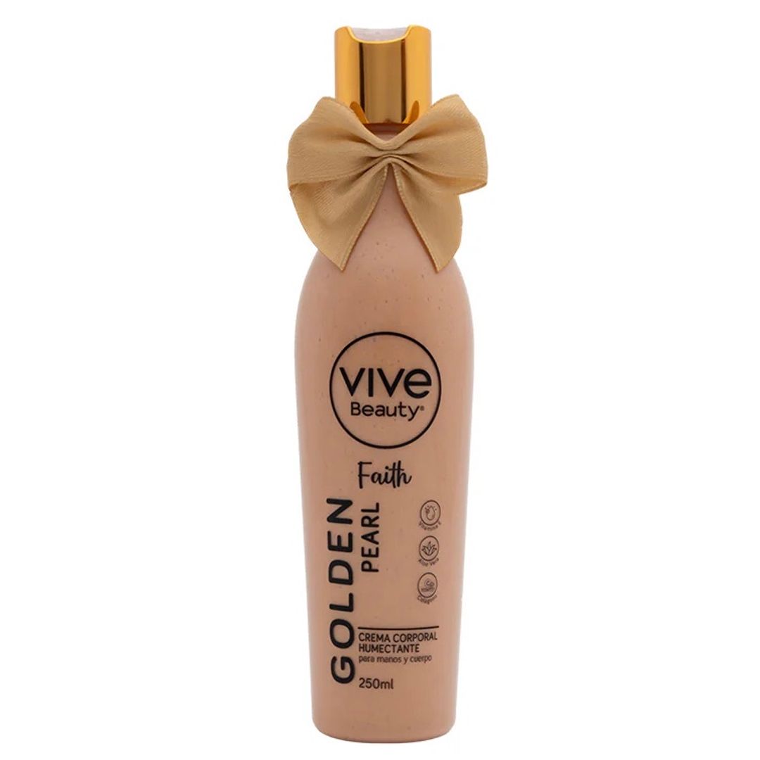 CREMA CORPORAL GOLDEN PEARL VIVE BEAUTY - 250ML