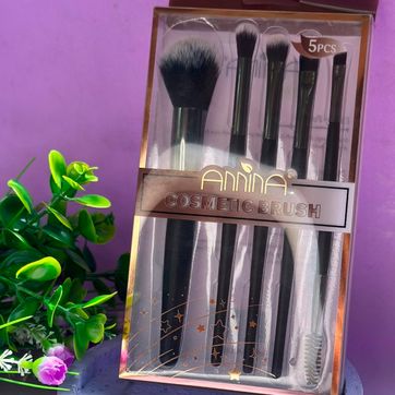 Imagen del producto KIT DE BROCHAS x5 ANNINA COSMETIC BRUSH