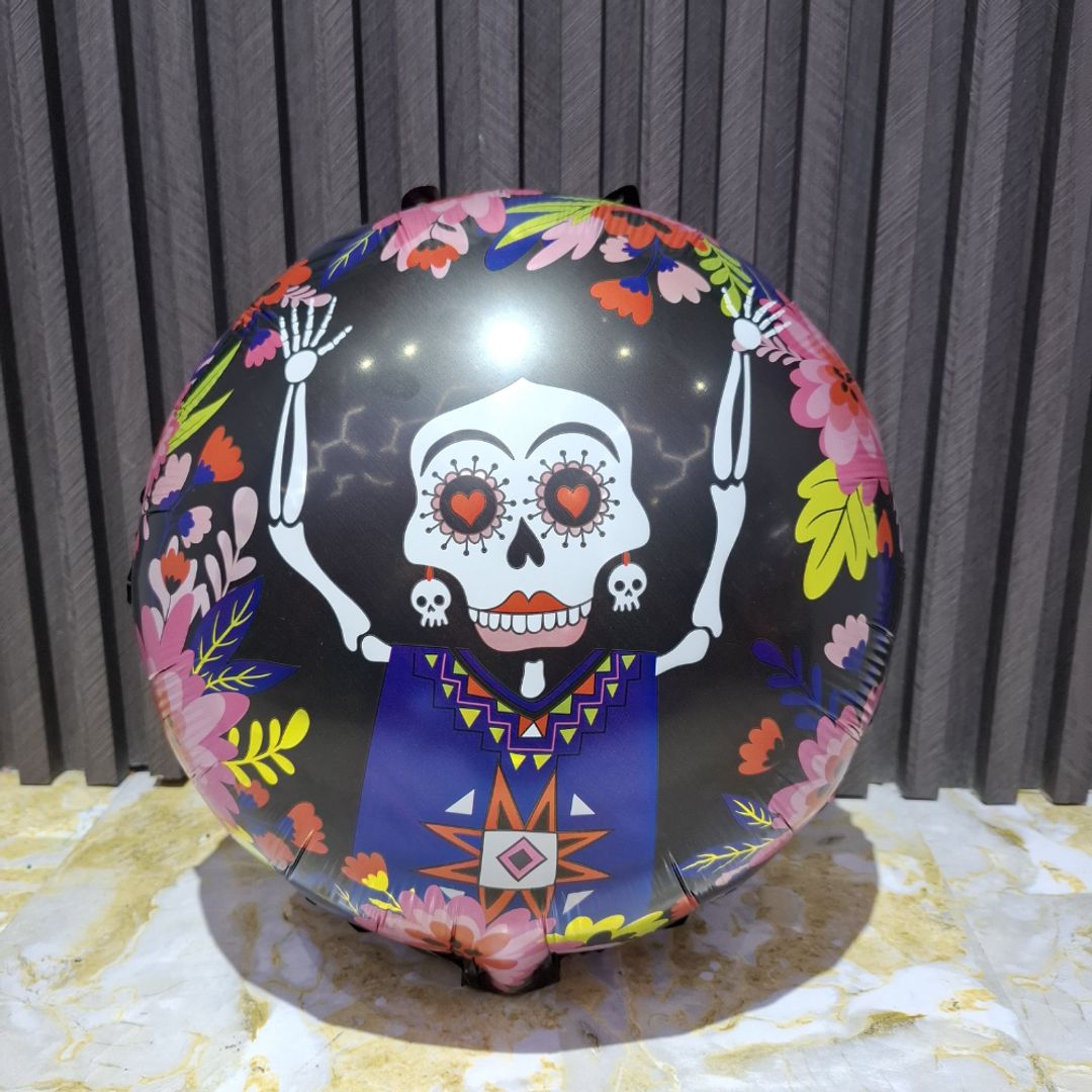 GLOBO METALIZADO HALLOWEEN 