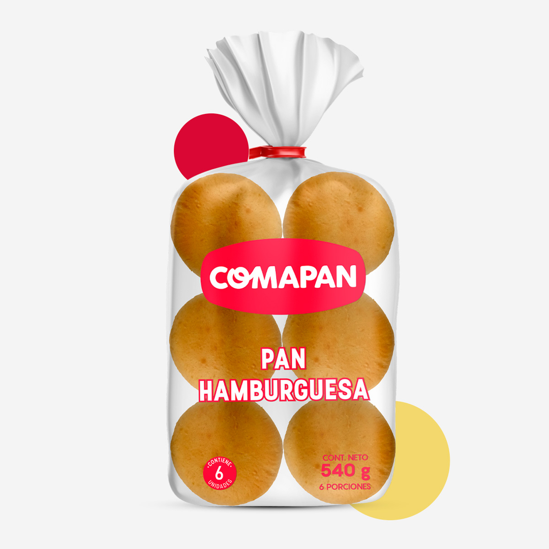 PAN HAMBURGUESA COMAPAN*12