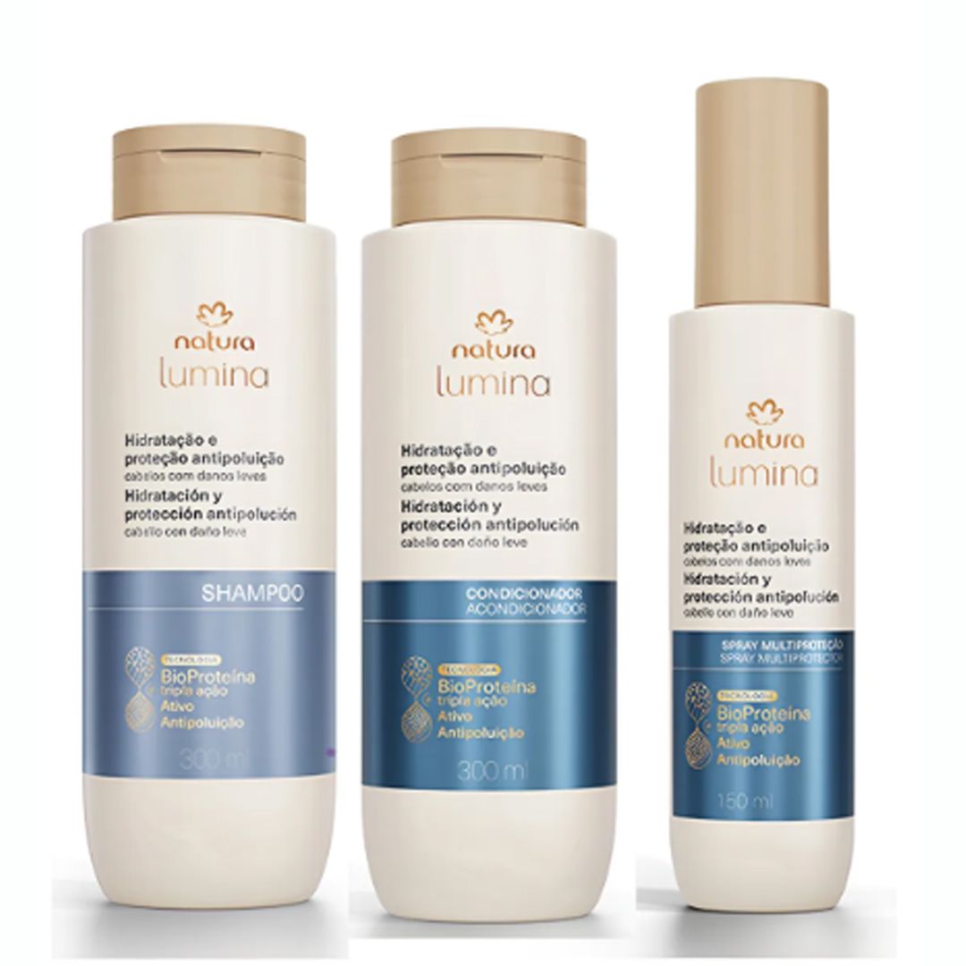 KIT HIDRATACIÓN Y PROTECCIÓN ANTIPOLUCIÓN LUMINA NATURA