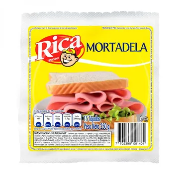 Imagen del producto MORTADELA RICA*250G