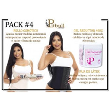 Imagen del producto PACK4 - Faja Reductora + Gel 400g + Rollo Osmótico
