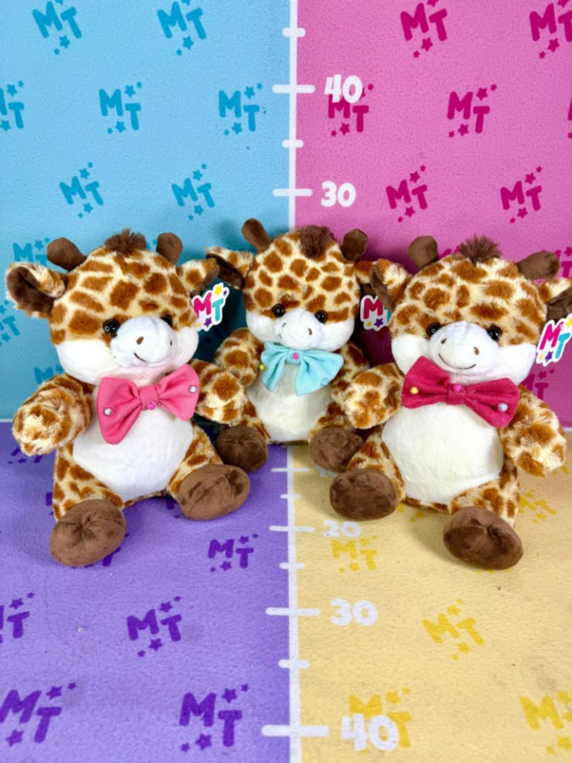 Jirafa corbatín candy 28cm PLS
