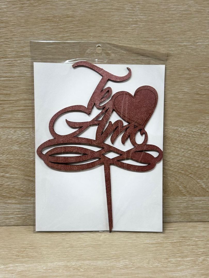 000 TOPPER GRANDE "TE AMO"