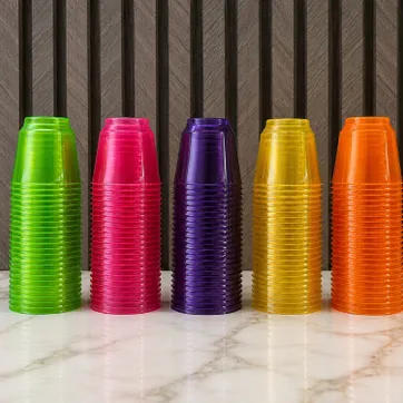 Imagen del producto VASO WISKERO NEON x 25