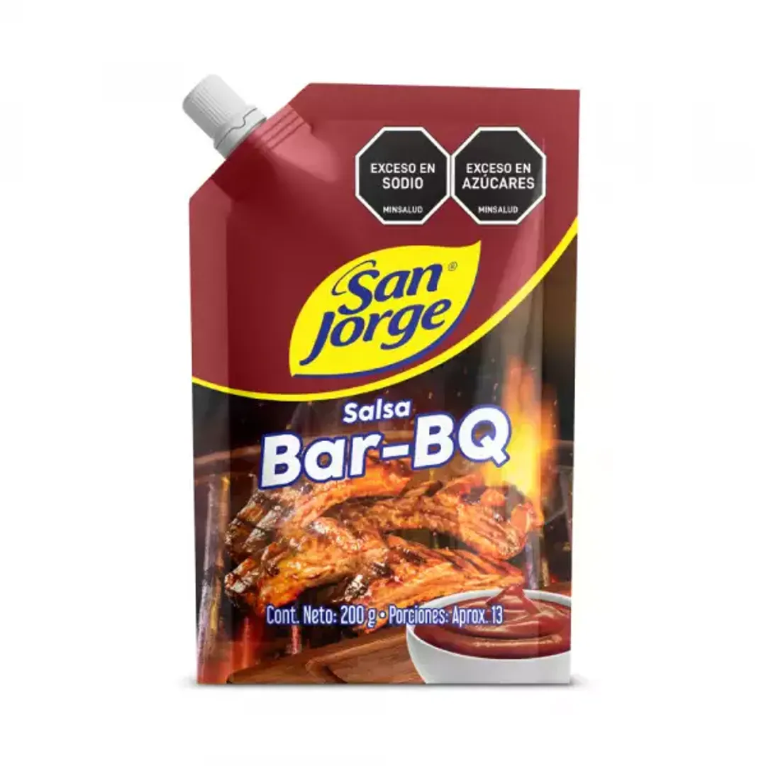 SALSA BBQ*200G SAN JORGE