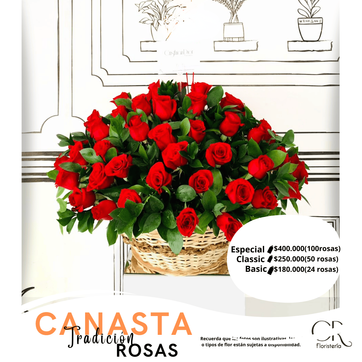 Imagen del producto Canasta de Rosas